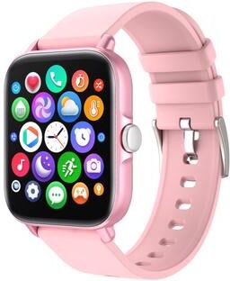 Everyday Crate Y22 Bluetooth Smart Watch 1.7 Inch HD Fitness Tracker Watch With IP67 Waterproof pink