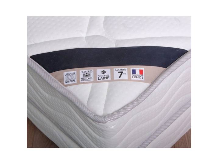 Matelas ressorts ensachés - grand confort ferme 140x200cm