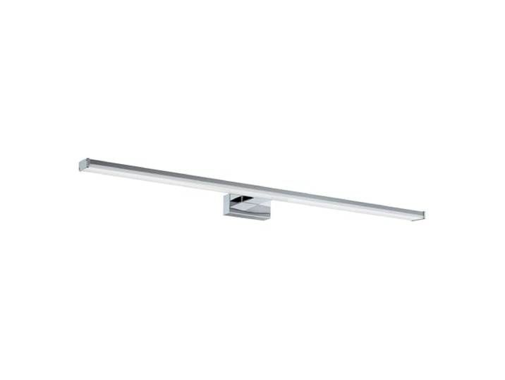 EGLO LED Wandlampe Pandella 1 LED Spiegelleuchte aus Aluminium und Kunststoff, Badezimmer Lampe in Chrom, Silber, Weiß, LED Feuchtraumleuchte neutralweiß, IP44, L 78 cm