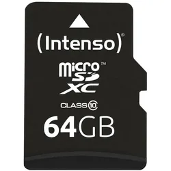 INTENSO microSDXC Class 10 64GB