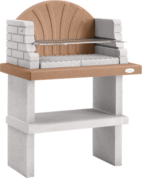 Palazzetti Siviglia - Grillkamin aus Beton - für Holz und Holzkohle