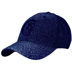 Baseball Cap Glitzer Kappe Marine