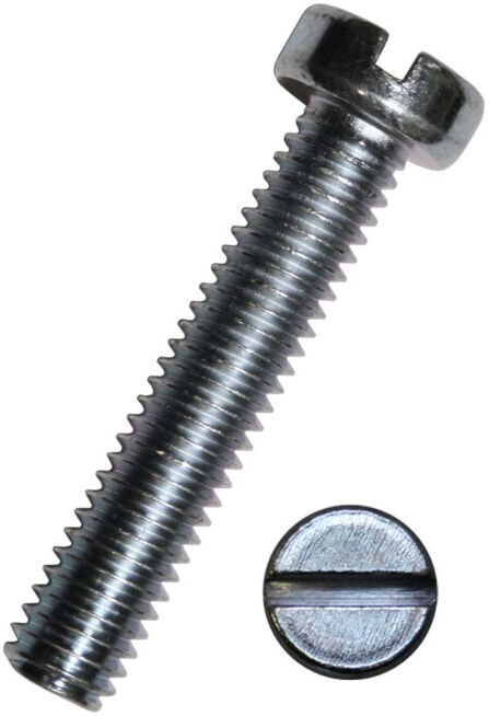 Dresselhaus Vis cylindrique avec fente 4.8 M5x25 galvanisée 0400/001/51 5x25 (0400/001/51 5x25)