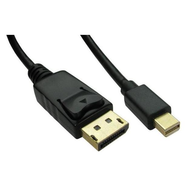 Cables Direct CDL 3m MDP - DP Blk (3 m) (CDLMDP-103BK)