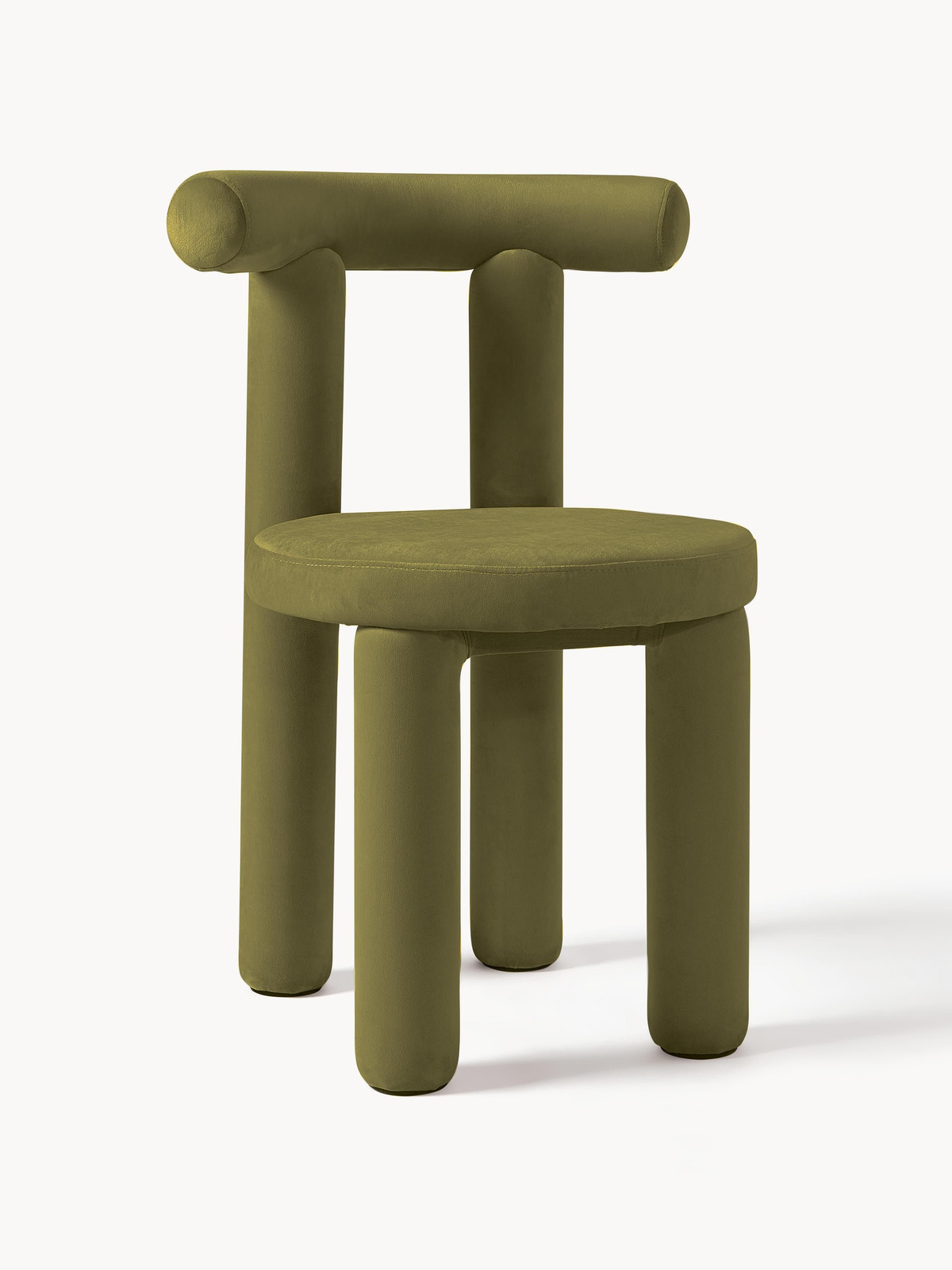 Westwing Collection Calan Fluwelen stoel
