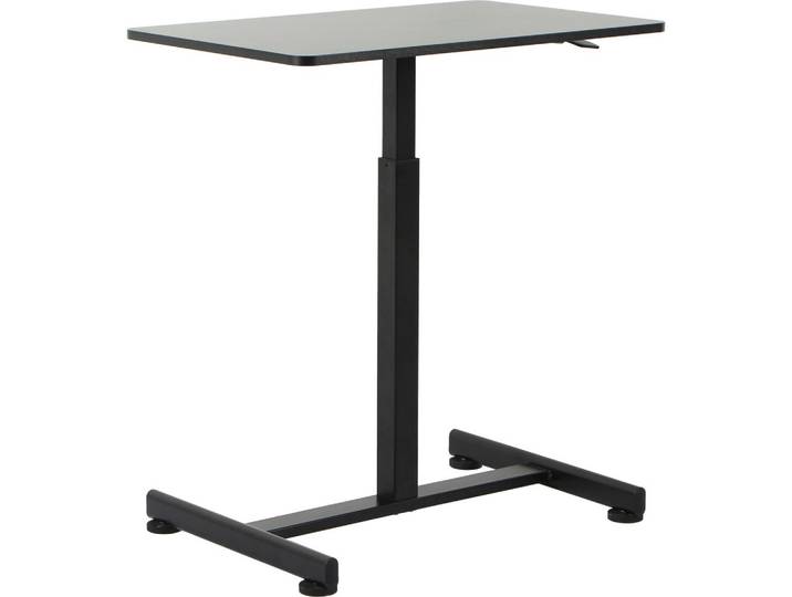 Schreibtisch höhenverstellbar höhenverstellbar 75/48/75-110 cm Schwarz
