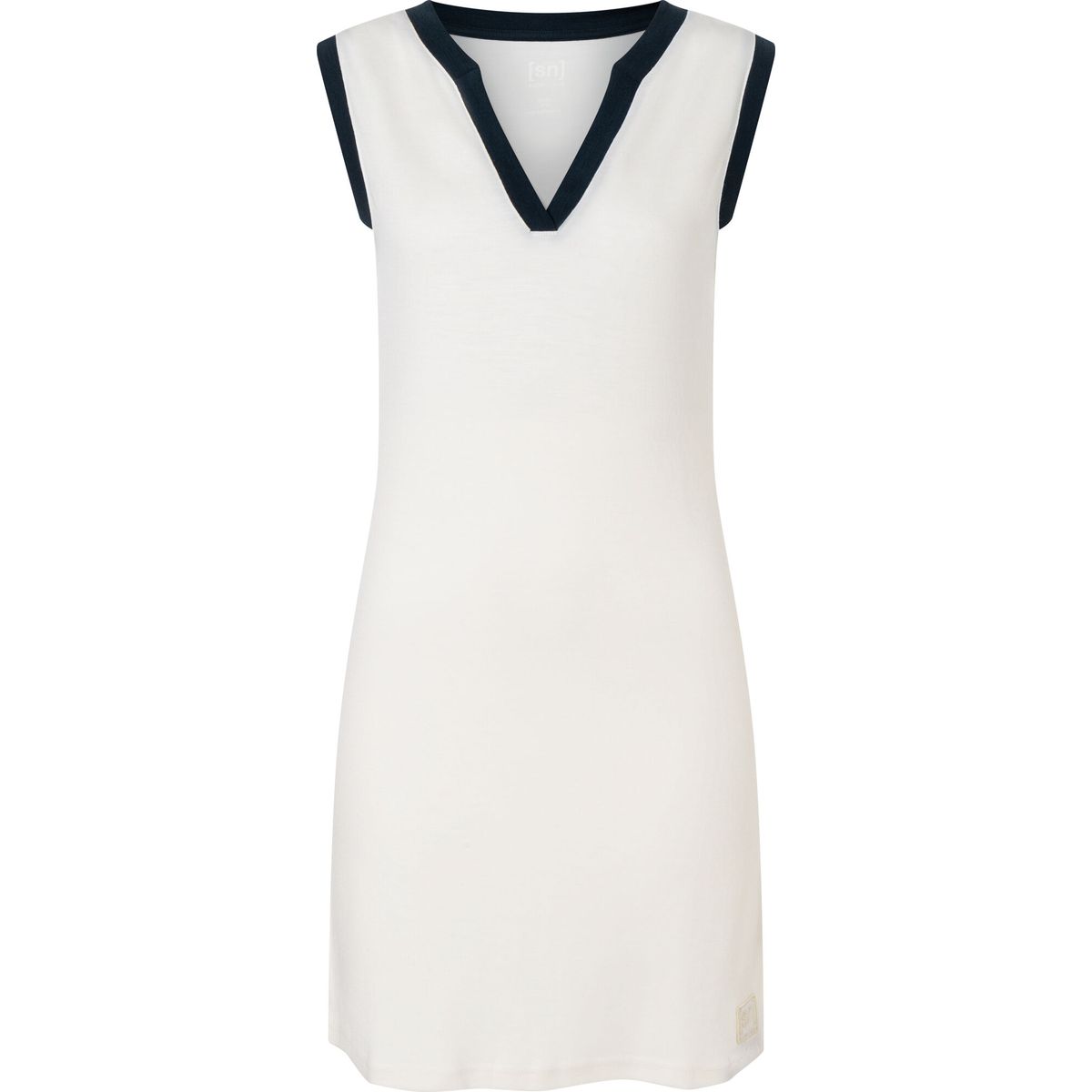 Super.Natural W ORY BIO Dress fresh white/blueberry (Z91) M SNW022170Z91M