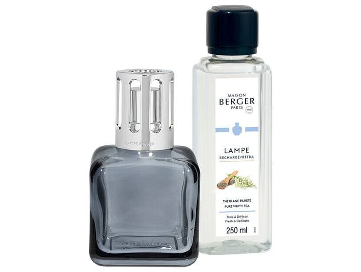 Maison Berger Lampe Berger Duftlampe Thé Blanc Pureté (Moschus, Bergamotte, 250 ml)