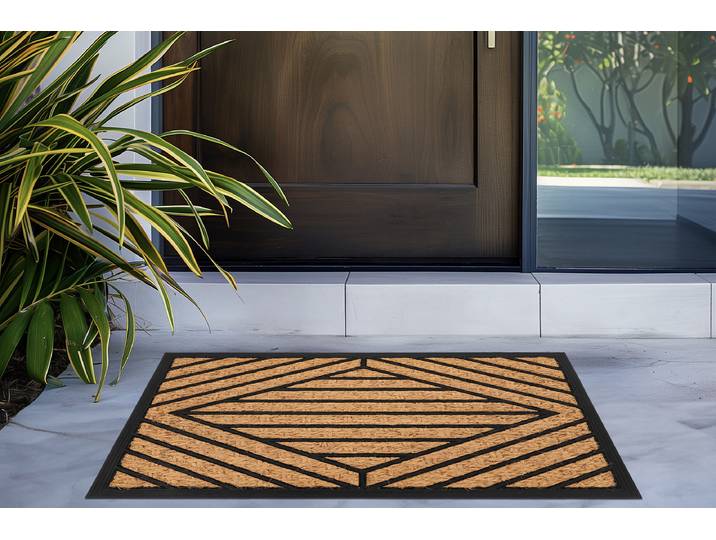 Tapis d'entrée Entry 325 45 x 75cm Marron