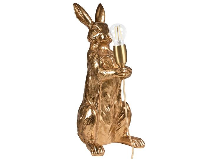 TISCHLAMPE Hase Gold Bugs