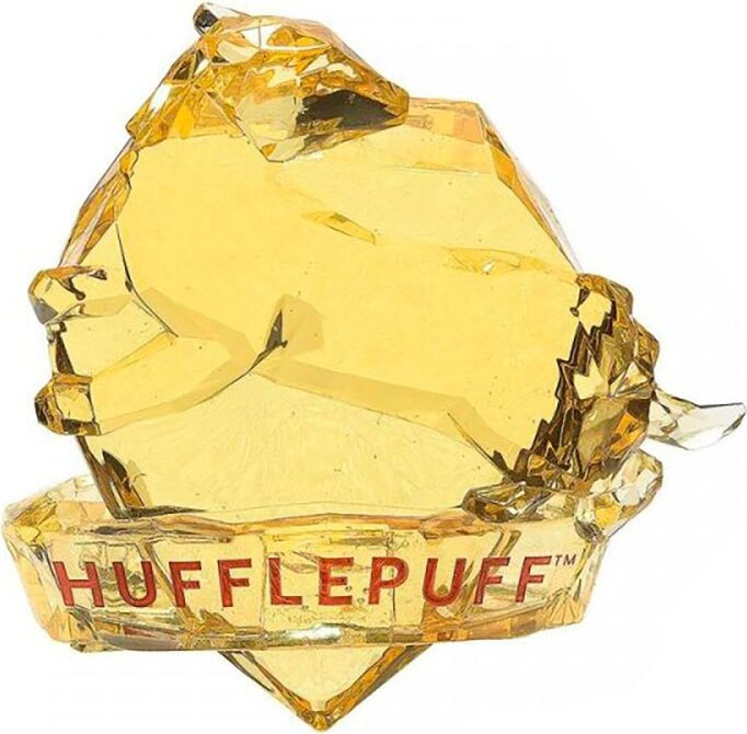 Enesco Harry Potter Hufflepuff decoratieve figuur, goudkleurig acryl