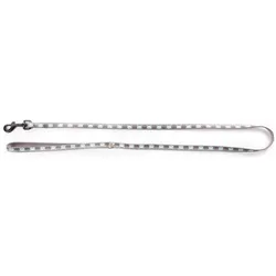 Martin Sellier Halsband für Hunde mit Nylon-Mustache (Hund, Spazieren), Halsband + Leine