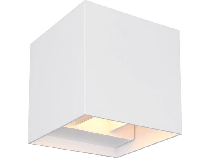 Globo Lighting Außenleuchte Aluminium Druckguss weiß, 2x LED