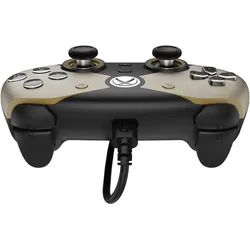 Hyperkin Controller Competitor gold (PC, Xbox One S, Xbox Series S, Xbox Series X), Gaming Controller, Gold, Schwarz