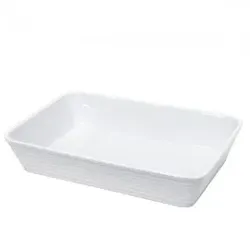 Auflaufform rechteckig 20cm, burgund