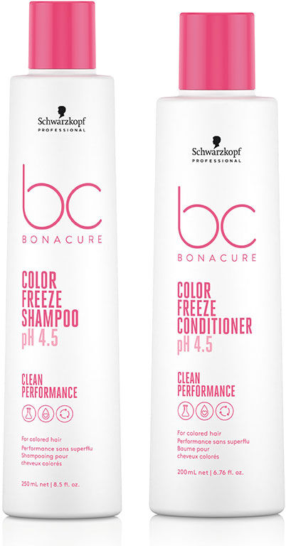 Schwarzkopf BC Clean Color Freeze Shampoo 250ml and Conditioner 200ml