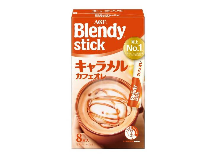 White Brand Latte instantané caramel 66,4 g