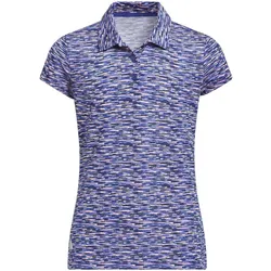 adidas Climacool Mesh Print Poloshirt Mädchen KW7747 - dual indigo 128