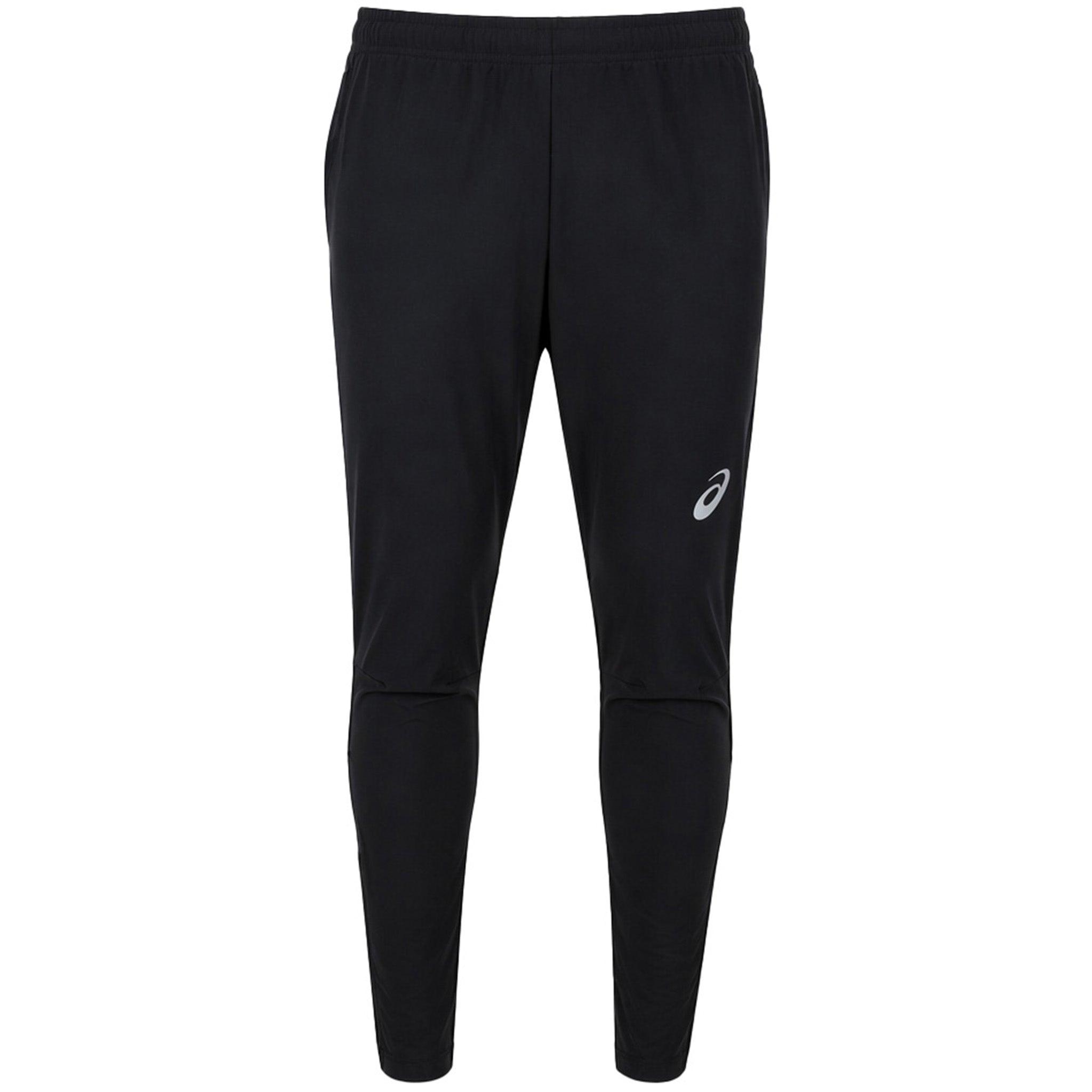 Asics Hybrid Stretch Herren Schwarze Gewebte Hose