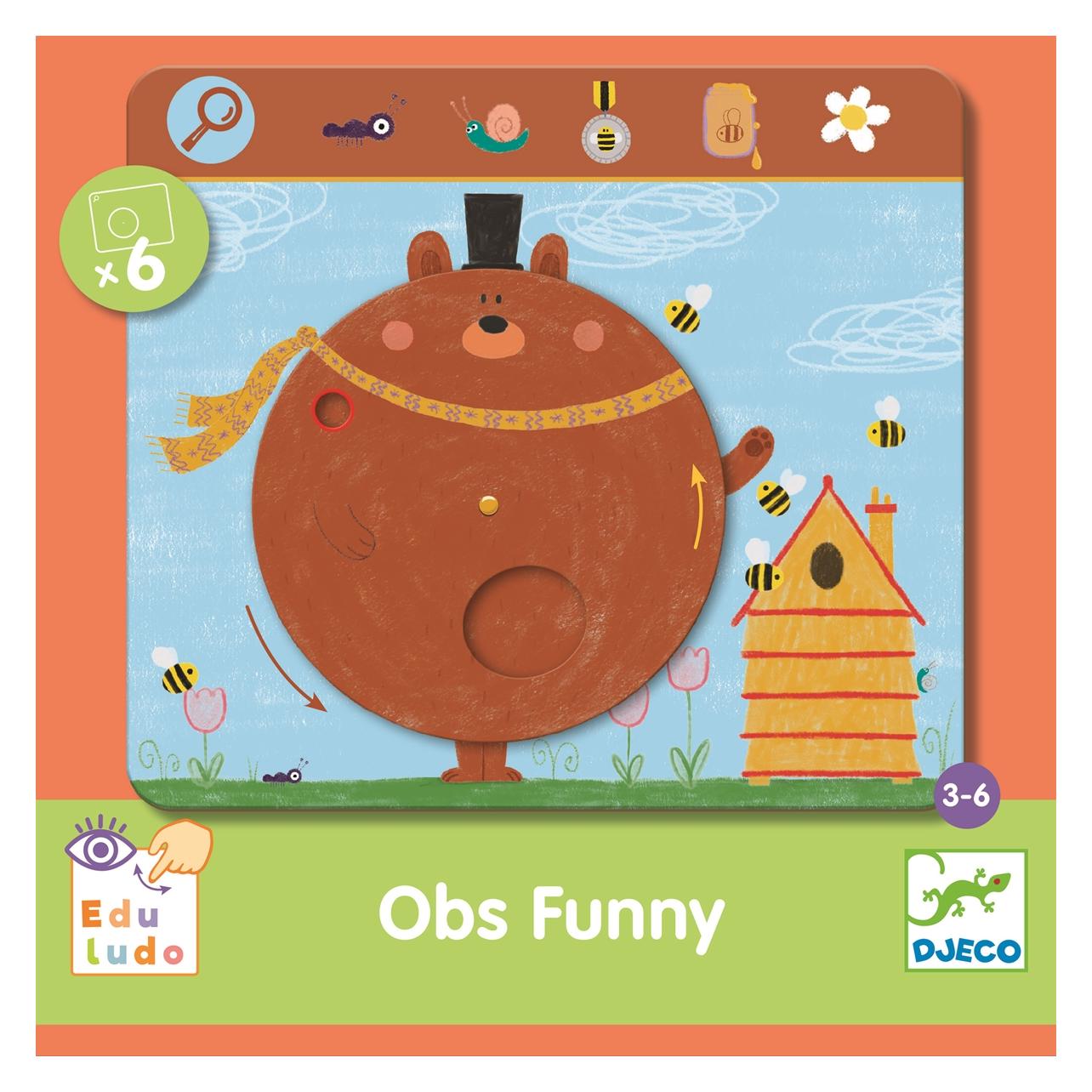 Djeco Eduludo Obs Funny (mult) (DJ08237)