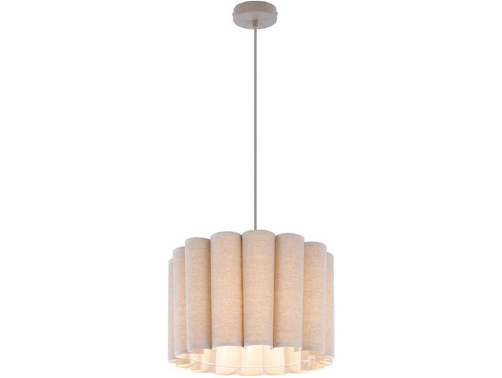 Hängelampe ALIYA 38x120cm 25W beige