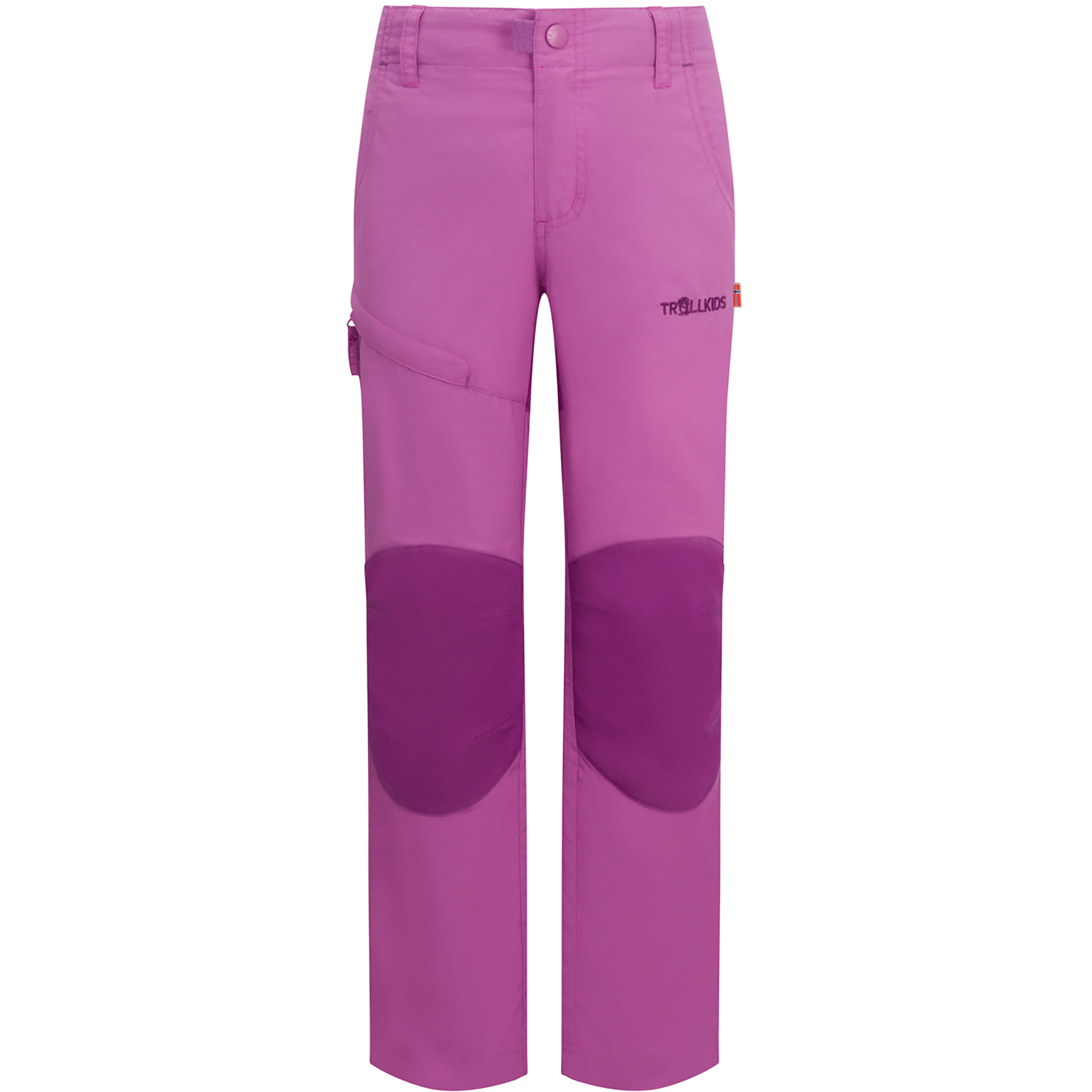 Trollkids Hammerfest Hose Kinder Wanderhose pink Größe 140 Camping