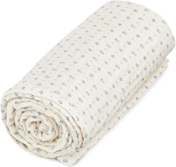 Cam Cam Couverture en mousseline Caprice Ecru 100x100