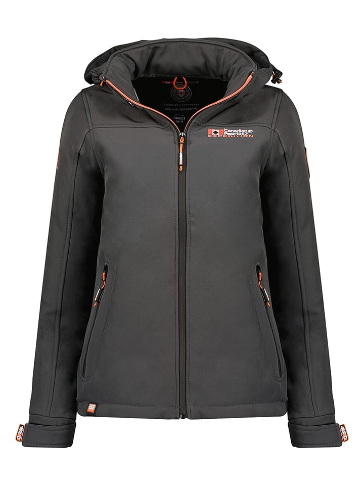 Canadian Peak Softshelljacke in Anthrazit - S