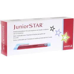 Juniorstar Injektionsgerät rot 1 St