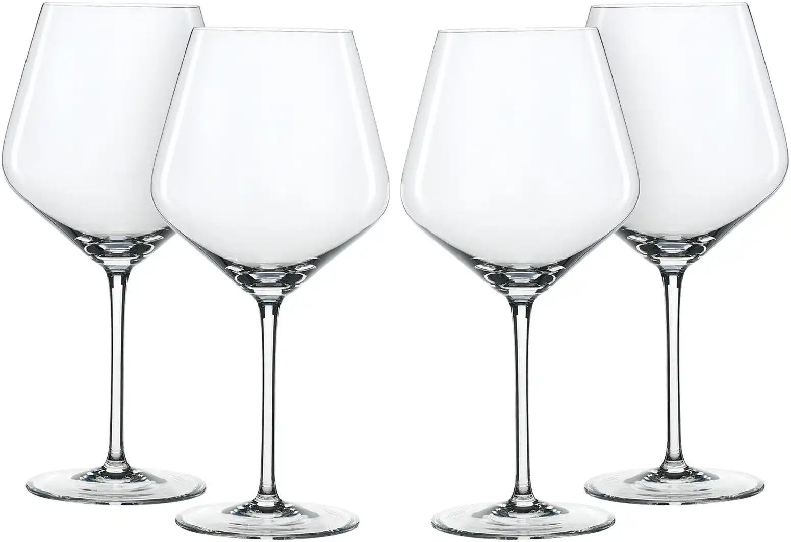 Spiegelau Burgundergläser 4er Set Style ¦ transparent/klar ¦ Glas ¦ Maße (cm):