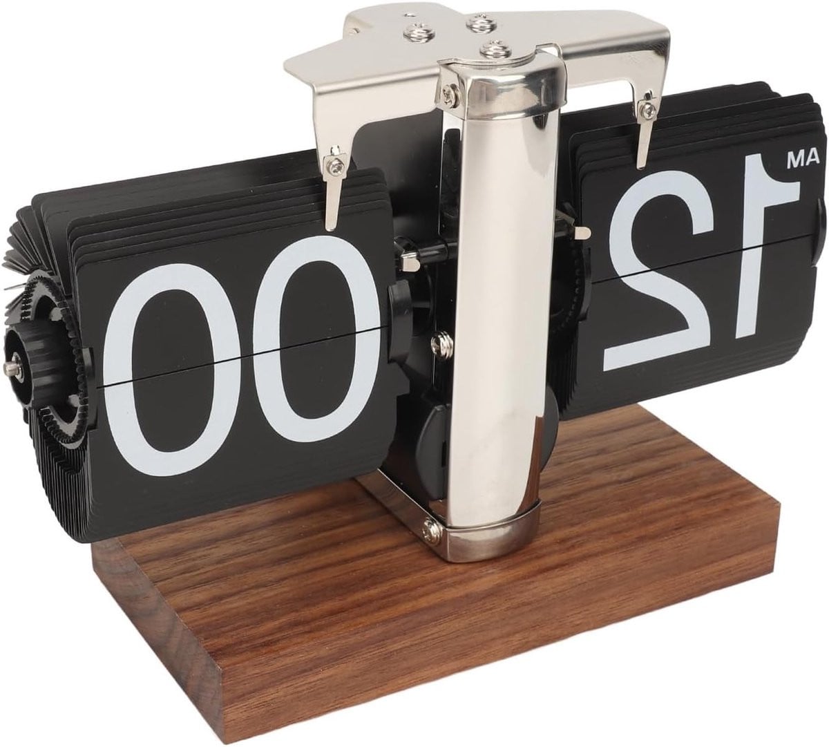 Digitale Vintage Retro Bureauklok met Mechanische Vouwfunctie voor op Tafel