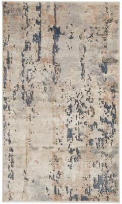 Nourison Concerto Modern Abstract Distressed Area Rug.
