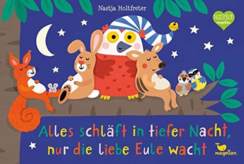 Nastja Holtfreter - Alles schläft in tiefer Nacht, nur die liebe Eule wacht (Mitmach-Reihe) - Preis vom 09.10.2026 07:28:09 h