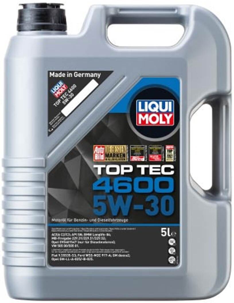 Óleo de Motor Liqui Moly Top Tec 4600 5W30 5L