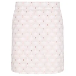 Cherie Golf Damen Skort Rock Bird beige/weiss