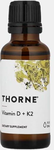 THORNE VITAMIN D + K2 30ml
