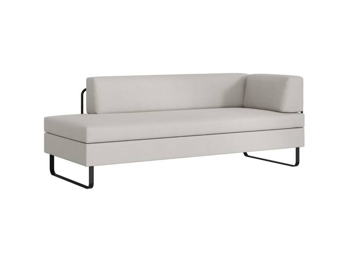 SWISS PLUS Funktionales Bettsofa Bed for Living Doppio Stoff steingrau B 205 cm T 165 cm - Möbel Konfigurator: Traummöbel individuell zusammenstellen
