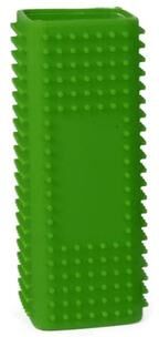 Uplift Treasures Silicone Pet Hair Removal Cleaning Brush green