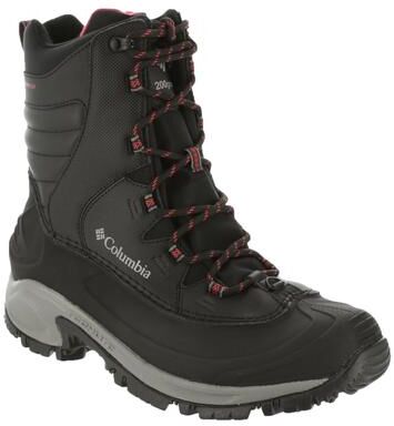 Columbia Bugaboot III (Men's) Outdoor in Black/Red, Size 8.5 W, Leather/Rubber