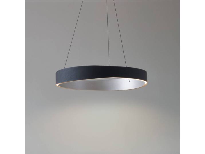 Hängeleuchte Daelor Lucande, dimmbar, schwarz, für Wohn- / Esszimmer, Metall, Design
