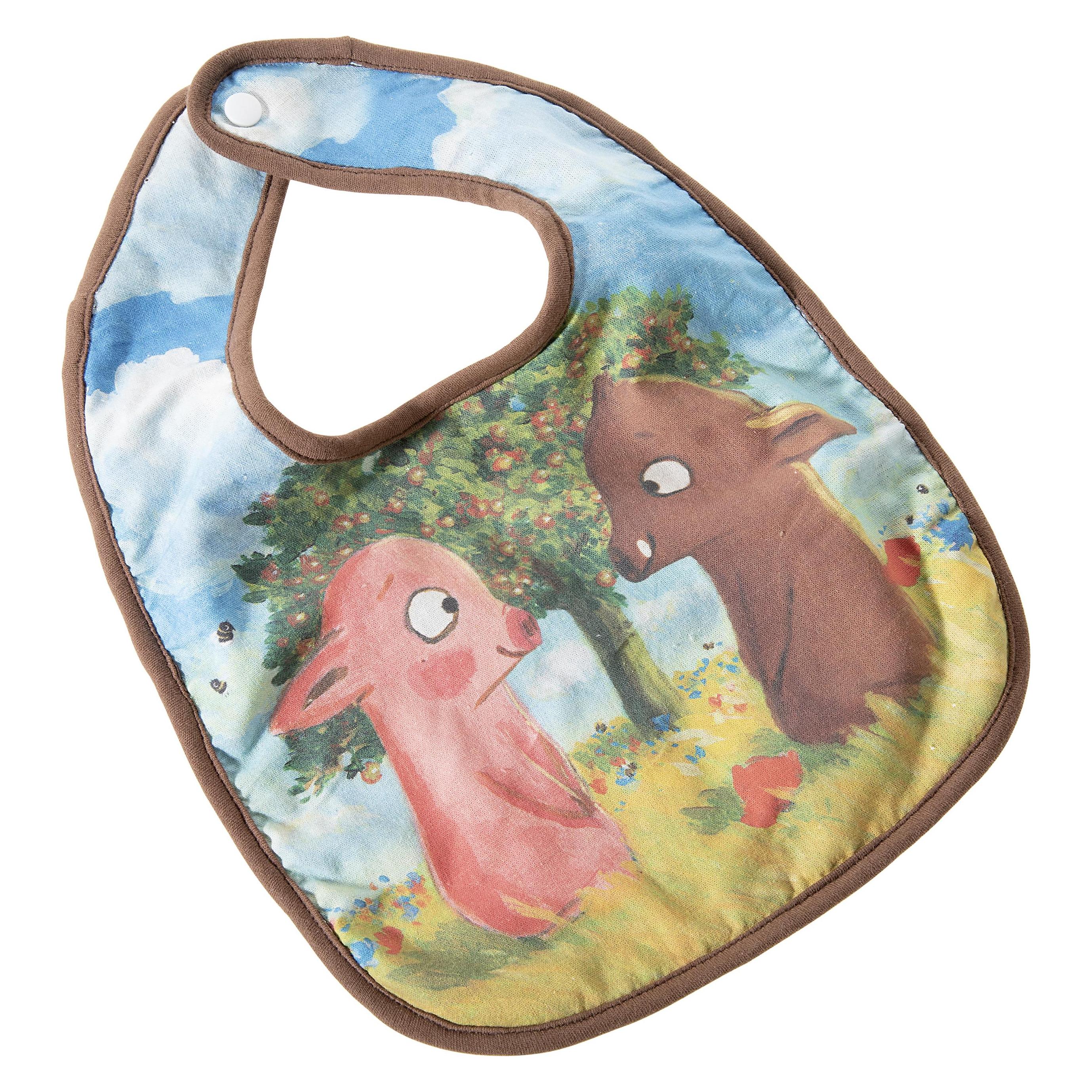 Heunec unisex Lätzchen Rosalie & Trüffelchen braun Einheitsgrösse 1 St. (255777)