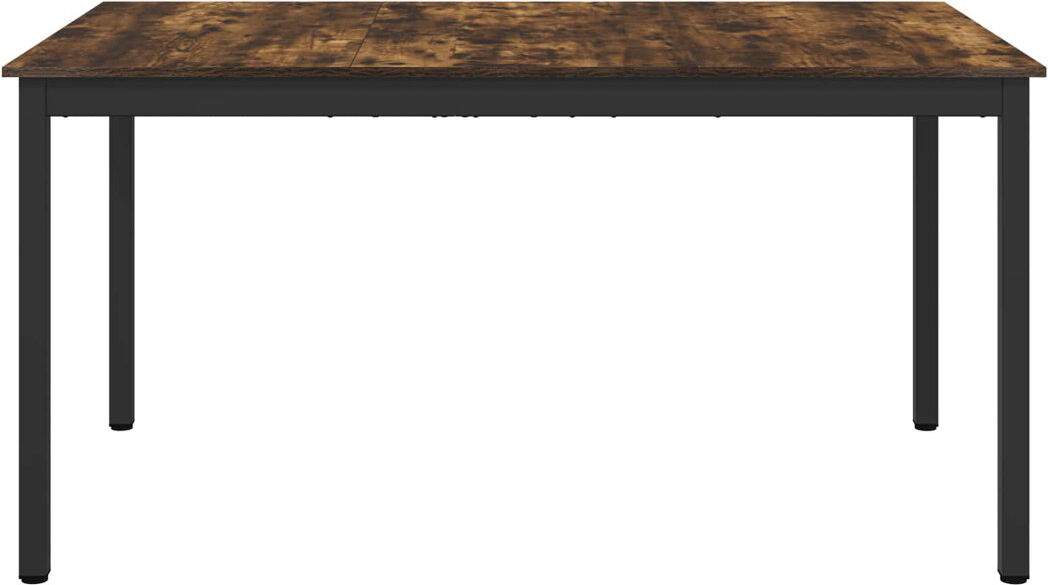 Metro Rectangular Dining Table Walnut 75cmH x 150cmL x 90cmW