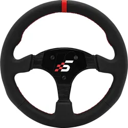 SIMA P330R L - Simagic P-330R Lenkrad ohne Hub, 330mm - Leder