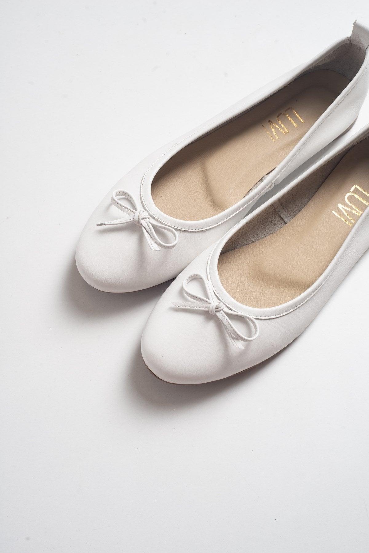Florence Leder Ballerinas