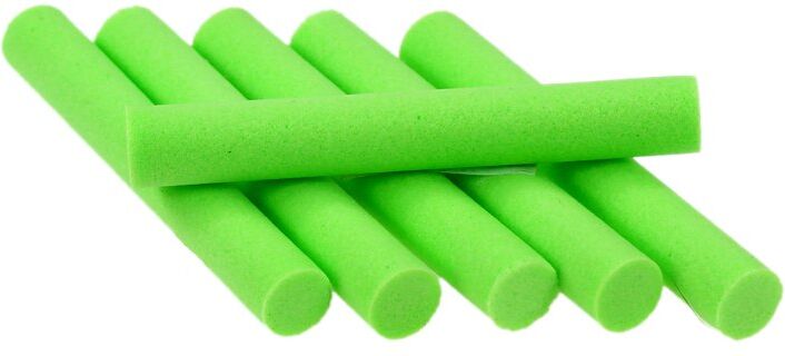 KarlK Sybai Foam Cylinders 6mm-Chartreuse