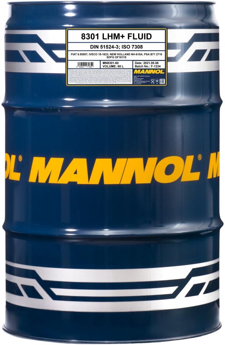 Sct - Mannol Hydrauliköl Mannol Lhm+fluid [60l] Mn830160 60l