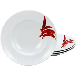 CreaTable Kräuter, Teller, Mehrfarbig