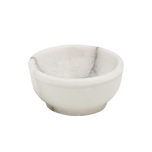NKlaus Wierookbrander van wit speksteen, Diameter: 6,5 cm