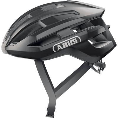Fahrradhelm ABUS "POWERDOME" Gr. S, schwarz, Helme, S Kopfumfang: 51cm - 55cm, glänzend, unifarben