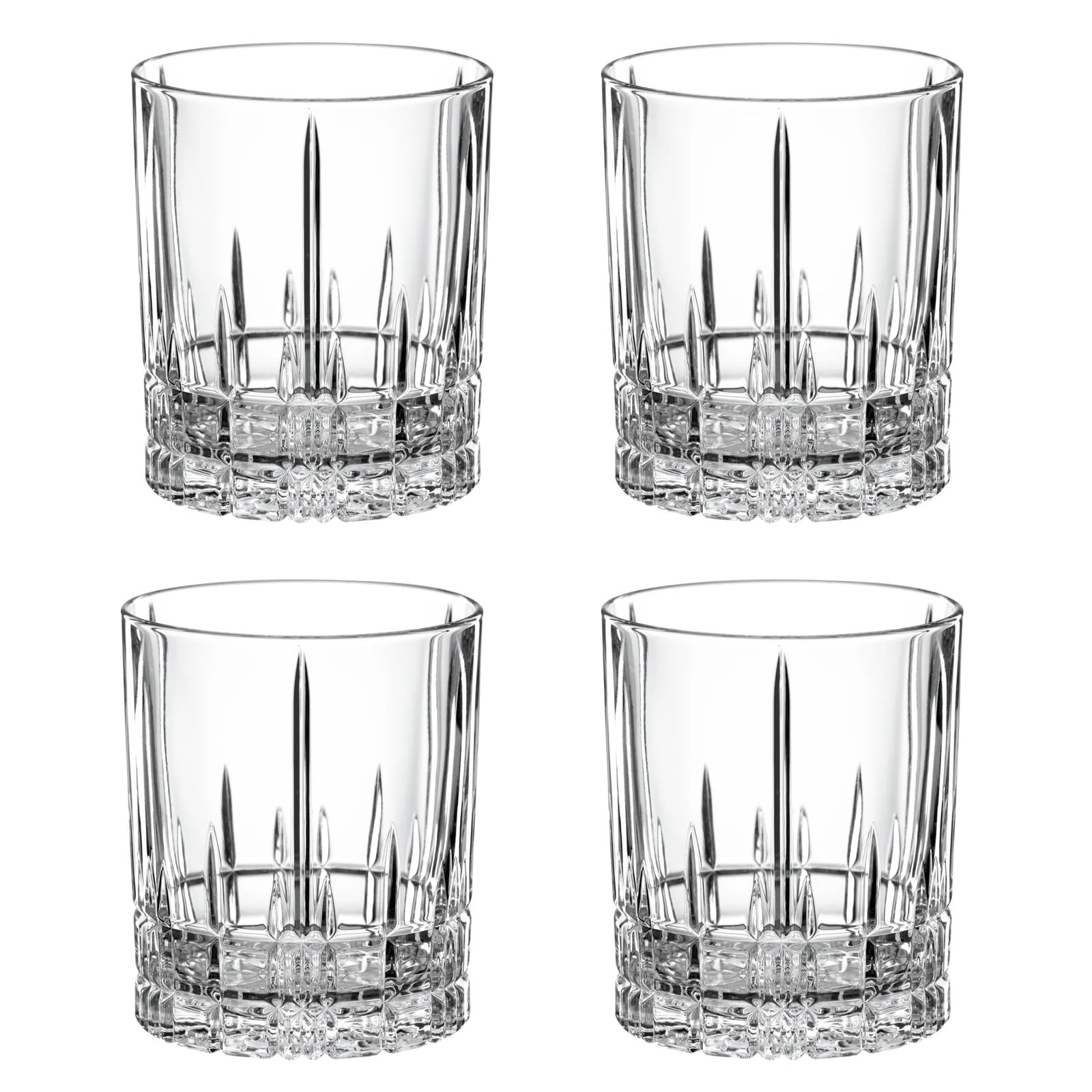 Spiegelau Perfect Serve whiskyglas DOF, 4 stuks, transparant, 37 cl